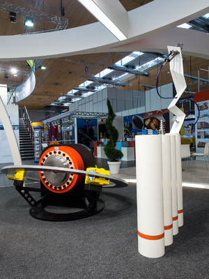 Wind model with brakes